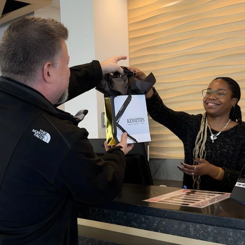 Main Desk at our Dublin Salon